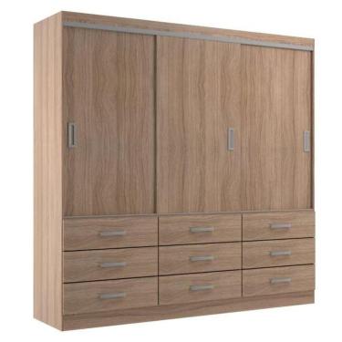 Imagem de Guarda Roupa Casal Isabela 03 Portas 09 Gavetas - Demolição Demolição