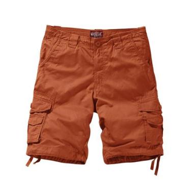 Imagem de Cargo Short Match Masculino Comfort 5XL/42 (EUA 40) Laranja