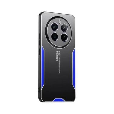 Imagem de Capa De Proteção Sísmica Luxuosa Em Metal Fosco Para Realme 12 pro plu