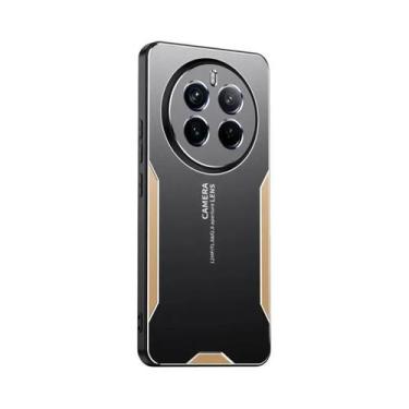 Imagem de Capa De Proteção Sísmica Luxuosa Em Metal Fosco Para Realme 12 pro plu
