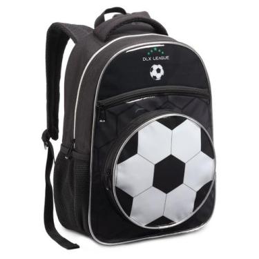 Imagem de Mochila Infantil Meninos Escola Passeio Creche Bola Futebol 16 - Denle