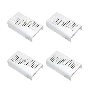 Imagem de Anti Mofo Eletrônico R14 110V kit 4 unid. Branco Repel Mofo Anti-Ácaro e Fungos Desumidificador Capte