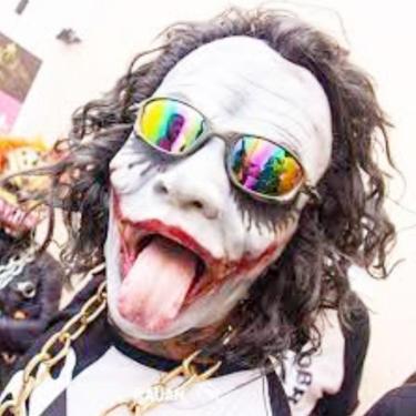 Imagem de Máscara do Palhaço Coringa Koringa cosplay realista