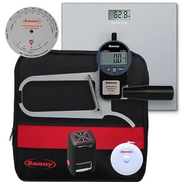 Imagem de Kit Adipômetro Digital Científico Classic Sanny - KNS2001