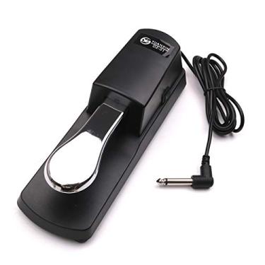 Imagem de SIMBAE Pedal De Sustentação Do Piano Sustain Piano Sustain Pedal Amortecedor Teclado Sustain Pedais Sintetizador para Piano Eletrônico Órgão Eletrônico