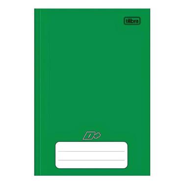Imagem de CADERNO BROCHURA CAPA DURA 140mm X 200mm 96 FOLHAS D+ VERDE 