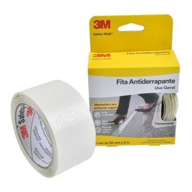 Imagem de Fita Antiderrapante 50mm X 5m Transparente 3m
