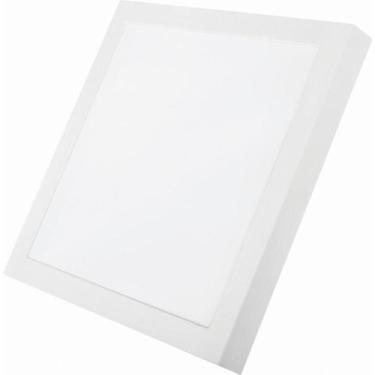 Imagem de Painel Pop Led De Sobrepor Quadrado Luz Amarela 3000K Avant