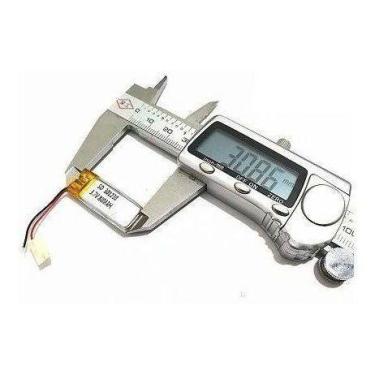 Imagem de Bateria 80 Mah 3,7 Caneta,etc 3mmx12mmx30mm 2 fios - bgb