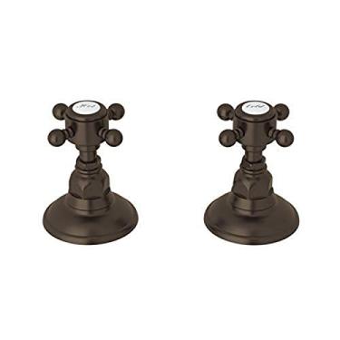 Imagem de ROHL Enchimento de banheira A7422XMTCB, latão toscano