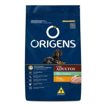 Imagem de Ração Origens Frango Cereais Cães Adultos Mini Pequeno 10kg