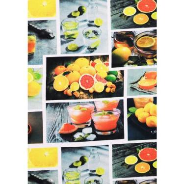 Imagem de Tecido Oxford Estampado Digital Frutas Cítricas - 1,50m de Largura