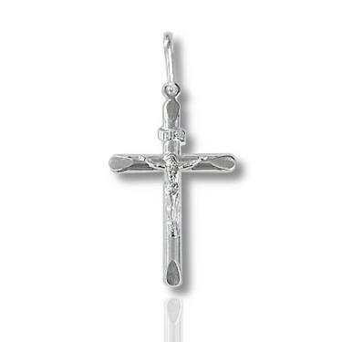 Imagem de Crucifixo Prata Legítima 925 3 X 2 Cm - Lojas La&N, 3, Prata