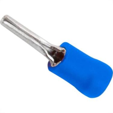 Imagem de Terminal Pre-Isol Pino 1,5-2,5 Azul 12Mmpenzel - Kit C/100 Unidades