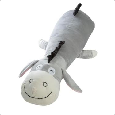 Imagem de Travesseiro Xuxão Nasa Bicho Pelúcia Burro Grande (Cinza)