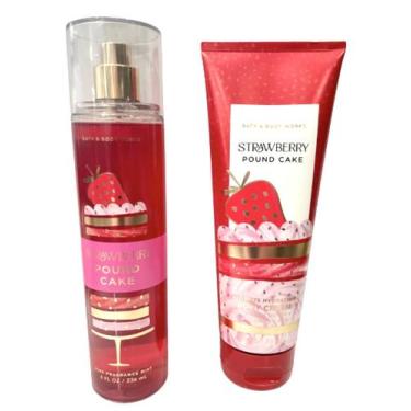Imagem de Kit de Fragrâncias Bath & Body Works - Bolo de Morango