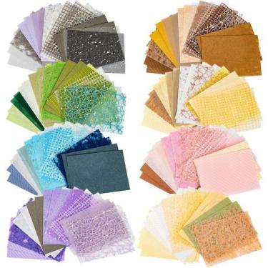 Imagem de Papel de Scrapbook Forzacx - Pacote com 8 Cadernos de 144 Folhas (3,9 