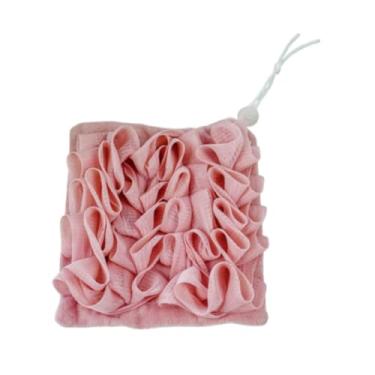 Imagem de Kokiya Banho de esponja de banheira esponja acessórios de banheiro, bola de chuveiro respirável, lavador de corpo para adultos filhos, banheira e chuveiro, Rosa