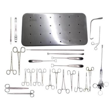 Imagem de Kit Adenomigdalectomia Para Retirada Amigdala  Social Instrumentos  28