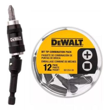 Imagem de Jogo Bits Adaptador Angular Magnético Philips Dewalt 14 pçs