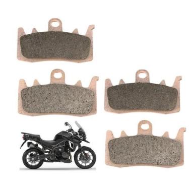 Imagem de Pastilha freio Kit dianteira Sinterizada Tiger 1200 XC 2016+ - Red Dra