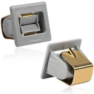 Imagem de [Atualizado] WE01X25316 Trava de porta de secadora adequada para secadores GE/Hotpoint, substitui 4512762, AP6037347, PS11766999 (pacote com 2)