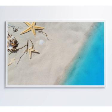 Imagem de Quadro Estrela Do Mar 60x40 Cm Adesivo Fotográfico
