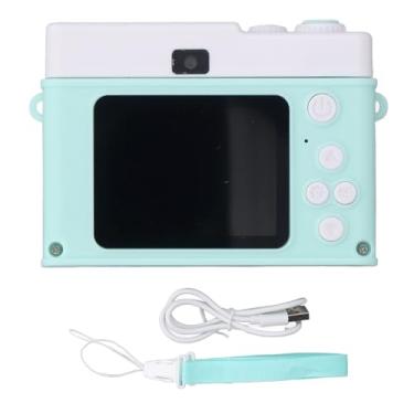 Imagem de Câmera digital com jogos de mp3 player preenche a luz 1080p 48mp HD 2,0 polegadas TFT Screen Color Anti Shake 800mAh 8x Câmera de zoom digital para viagem (Verde)