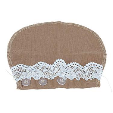 Imagem de Akozon Extender de Calças de Maternidade Ajustável de Akozon - Extensor do Botão da Cintura da Cintura Gravidez para Ajuste Confortável, Compatível Com Todas As Calças e Saias (Renda-kqi)