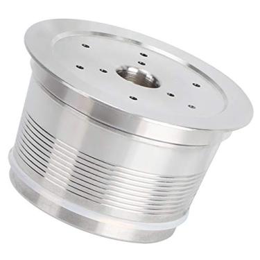 Imagem de NDNCZDHC Copos de filtro de cápsula de café expresso recarregáveis de aço inoxidável reutilizáveis para substituição para Caffitaly Wacaco Tchibo