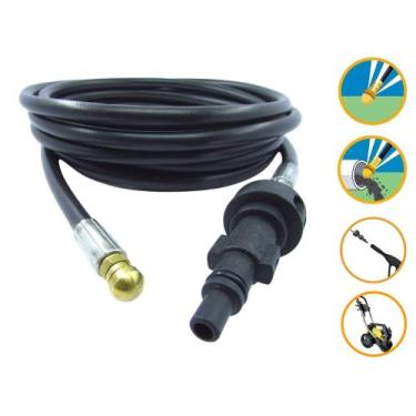 Imagem de Mangueira Desentupidora 15m Lavor SK New Lavadora Pressão - COMPATÍVEL