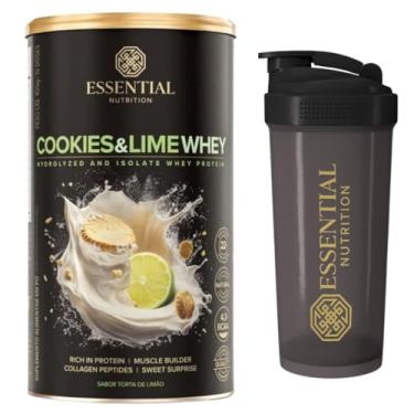 Imagem de Combo Essential Nutrition - Whey Cookies & Lime 405g + Coqueteleira