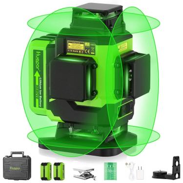 Imagem de Nível de laser Huepar LS04CG 16 linhas de feixe verde autonivelante