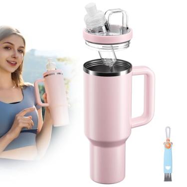 Imagem de Adaptador de copo para cartuchos Stanley to Flavor, use seus cartuchos de sabor com seu copo, tampa para copos Stanley Quencher H2.0 de 850 g/590 ml, plástico livre de BPA, à prova de vazamento