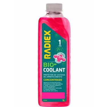 Imagem de Aditivo radiador radiex bio coolant rosa 1l concentrado   r1923