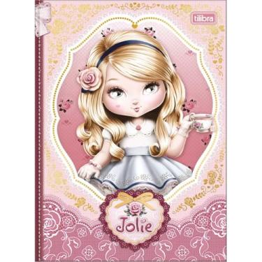 Imagem de Caderno Jolie Brochura Colegial - 160 Folhas (Vermelho)