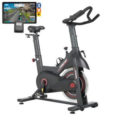 Imagem de Bicicleta Spinning S320 Connect Roda Inércia 13kg Regulável Silenciosa e Ideal para Treino em Casa Consport