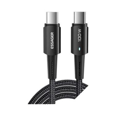 Imagem de Cabo Tipo C Para C De Carregamento Rápido 60W Para Xiaomi Samsung Huaw