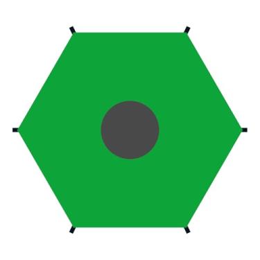 Imagem de Capa para trampolim | Cobertura de trampolim ao ar livre - Tenda dobrável resistente a rasgos de pano protetor solar para quintal e jardim