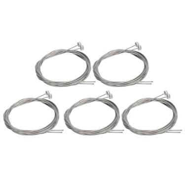 Imagem de Estink Cabo de Freio de Bicicleta, Fio de Freio de Aço Inoxidável Com Cabeças de Zinco e Extremidades Soldadas para Bicicletas de Montanha 1,8 M 1,5 Mm