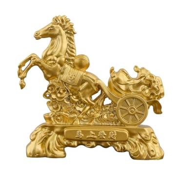 Imagem de Generic Estátua de cavalo em resina, escultura de cavalo, estatueta de cavalo para decoração de mesa, lareira ou quarto, 8.5 Cm X 2 Cm X 8 Cm