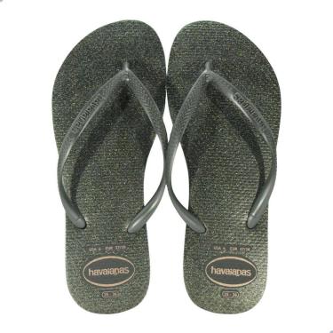Imagem de Chinelo Havaianas Slim Gloss Verde Oliva