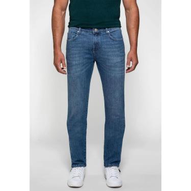 Imagem de Calça Slim Straight Azul-Masculino