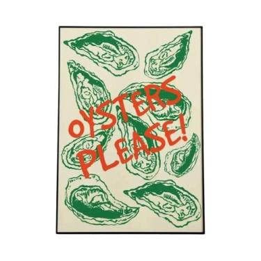 Imagem de Pôster De Arte De Parede Retro Italiano Com Pizza, Ramen, Vinho E Quei