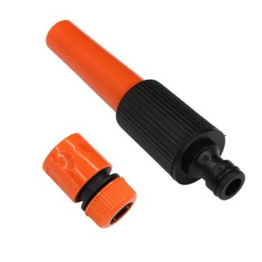 Imagem de KIT Bico jato Ajustável Mangueira de Jardim WAP Laranja - Forceline