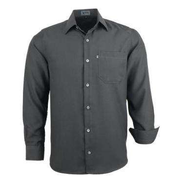 Imagem de Camisa Masculina Social Não Amassa Modelagem Tradicional 832 - AMIL CO