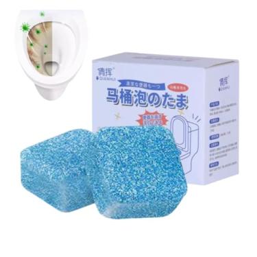 Imagem de Pastilha de Limpar o Vaso Sanitário Elimina Odores Kit Limpeza Automática Sem Esfregar