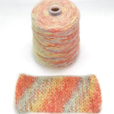 Imagem de JGHITROME Mohair fio de lã de caxemira fio de crochê fofo 500 g fio de mohair arco-íris super macio fio de tricô fio de lã de crochê para tricô suéter meias fábrica (500gmhyq11)