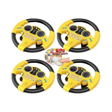 Imagem de 360 graus Brinquedo De Volante De Simulação Rotativo Para Crianças 1-6