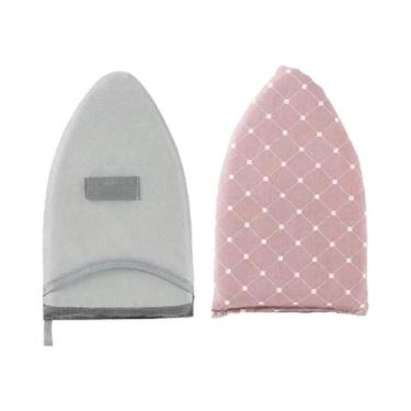 Imagem de Tábua De Passar Roupa Portátil De Tecido Pequena Com Luvas E Bandeja I